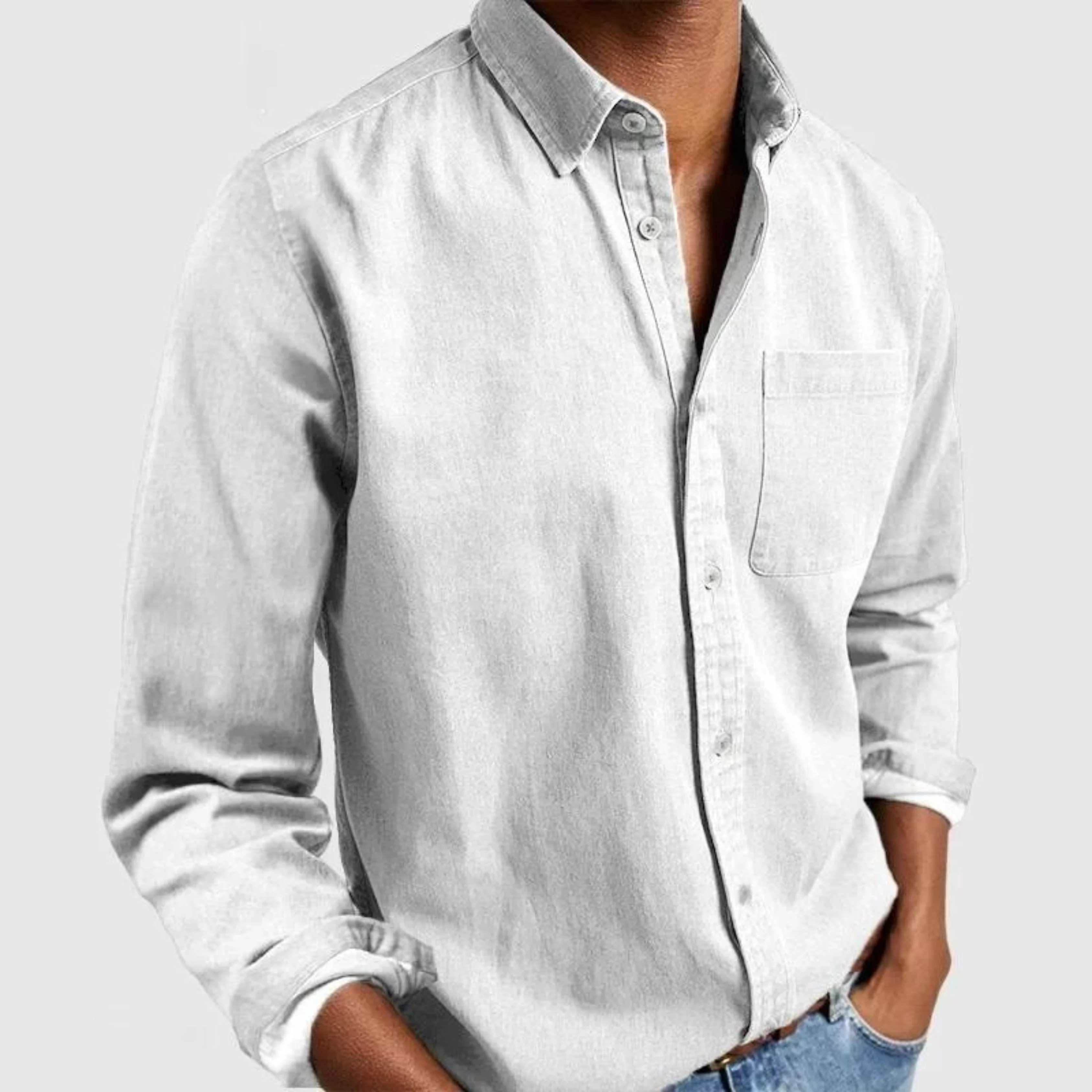 Aiden® | Premium Casual Long Sleeve Shirt - Image 7