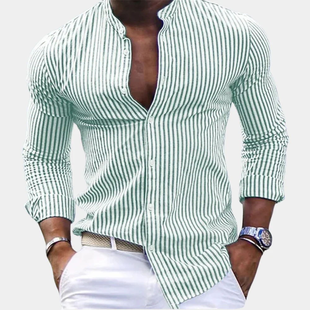 Curtis® | Modern striped casual shirt - Image 3