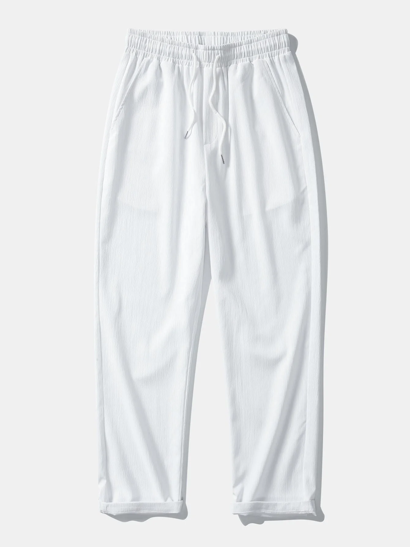 Jeremías® | Linen Rayon Blend Button Up Shirt & Wrinkle Textured Straight Leg Pants - Image 18
