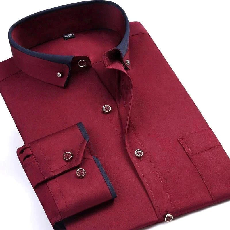 Jose® | Classic Long Sleeve Shirt For Men - Image 3