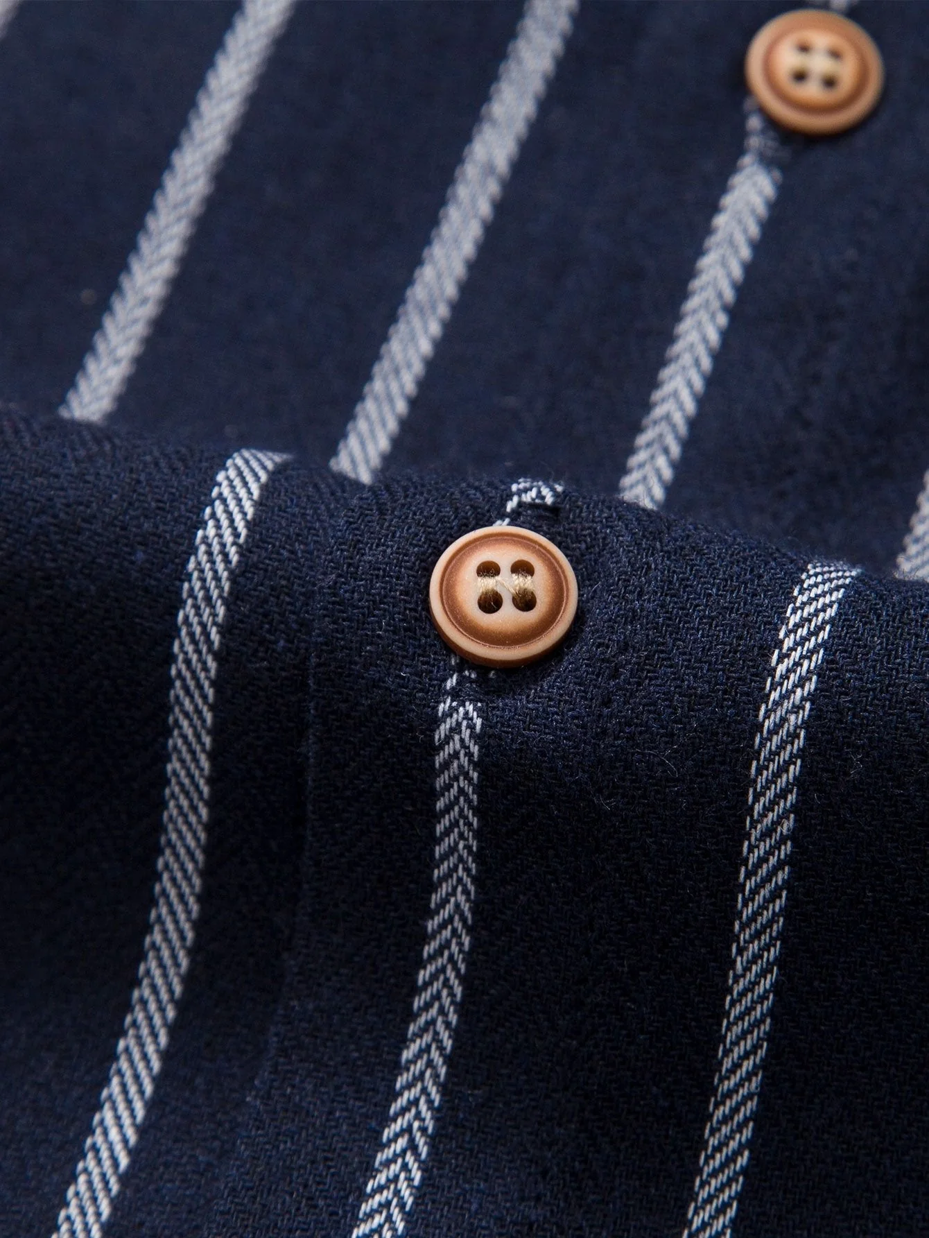 Omar® | Cotton Blend Striped Button Up Shirt & Straight Leg Linen Pants - Image 16
