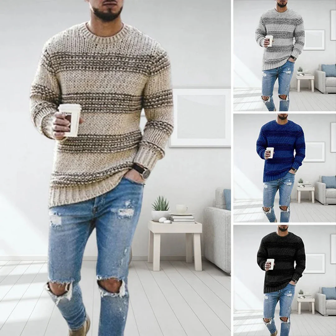 Oscar® | Chunky Knit Norwegian Sweater For Men - Image 6