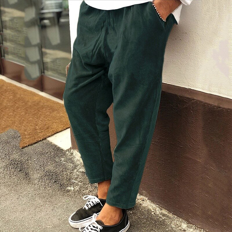 Parker® | Casual Loose Corduroy Pants For Men - Image 3